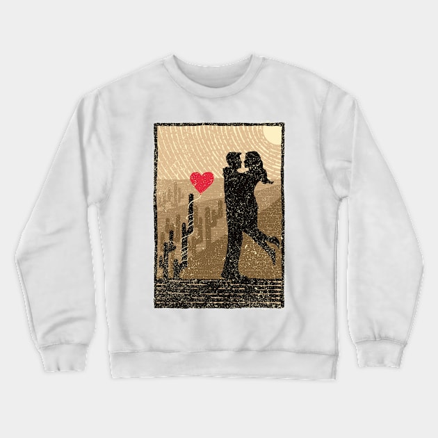 Romance desert Crewneck Sweatshirt by barmalisiRTB